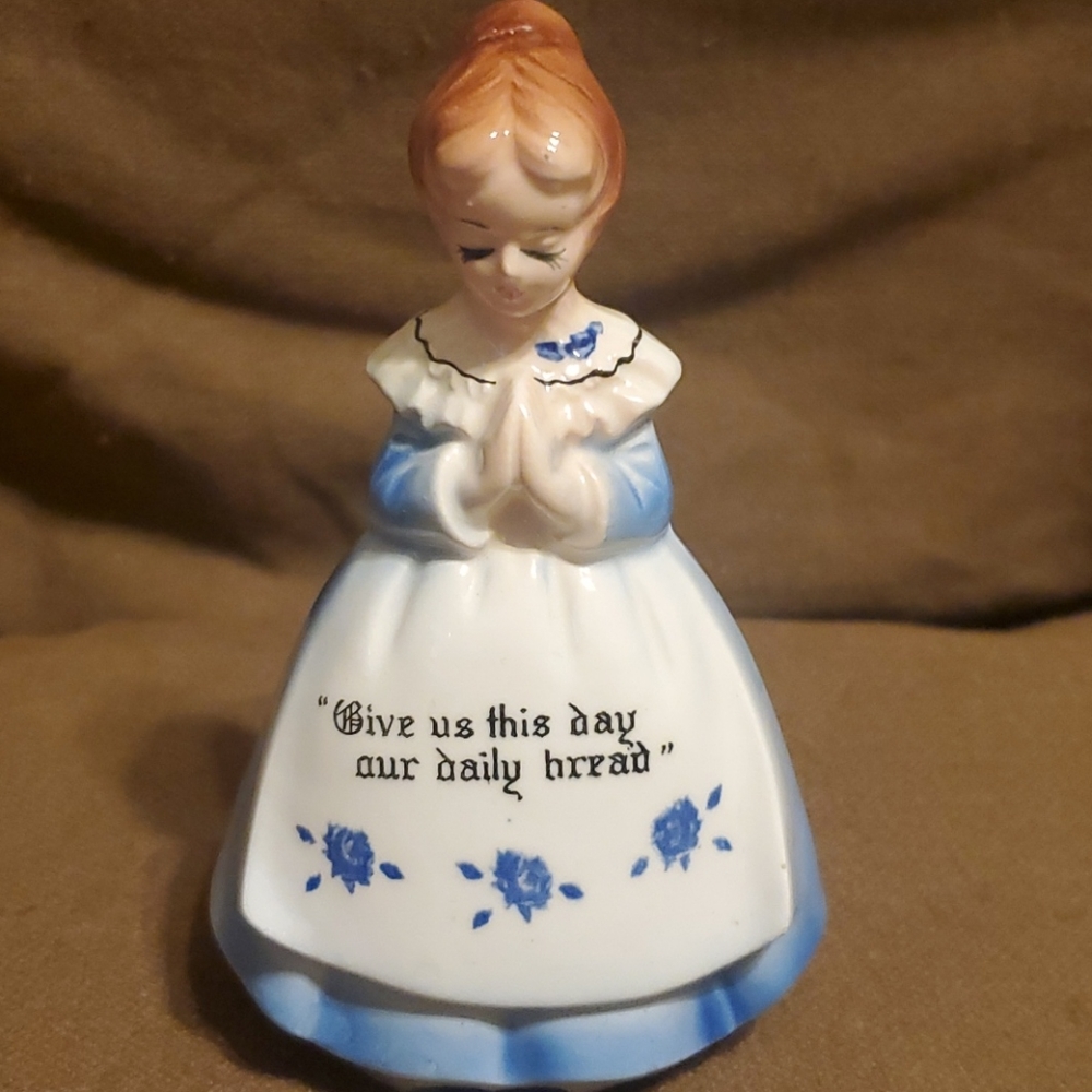 Vintage Enesco Japan Praying  Salt Shaker